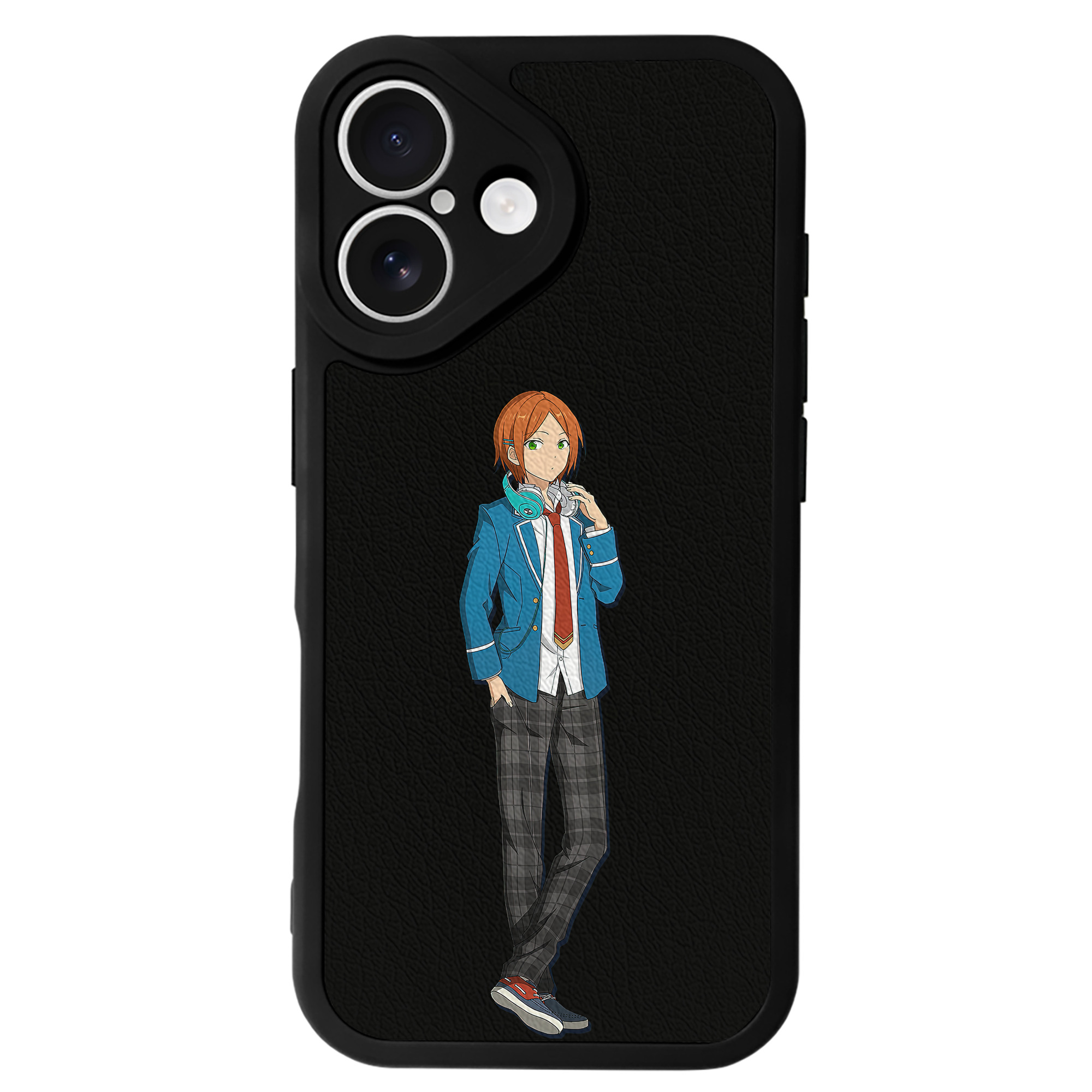（画像用） あんさんぶるスターズ! Ensemble Stars 【iPhone 16シリーズ対応】シリコンスマホケース（レザー調） 材質：シリコン
